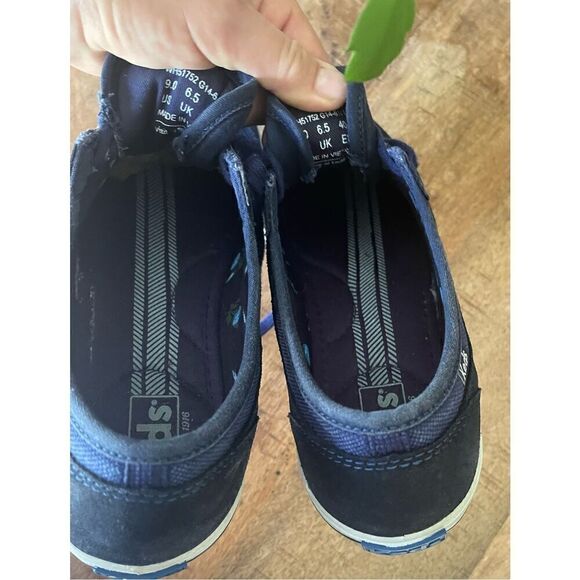 Ked's Canvas Suede Blue Sneaker Women's Size 9 - Picture 5 of 8